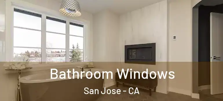  Bathroom Windows San Jose - CA