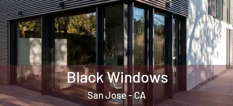  Black Windows San Jose - CA