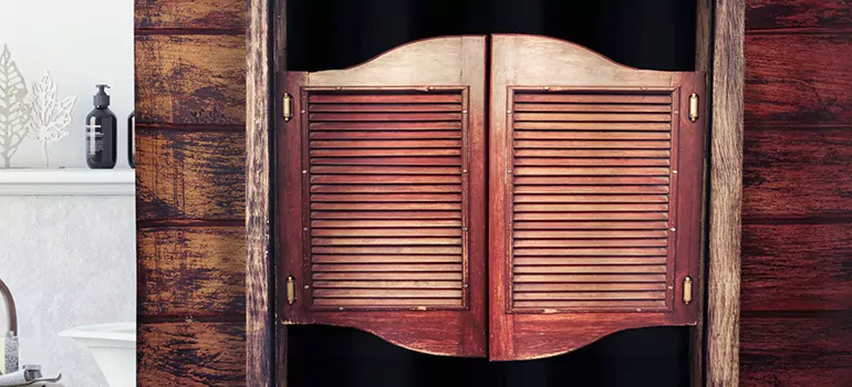 Installing Saloon Door Hinges in San Jose, CA