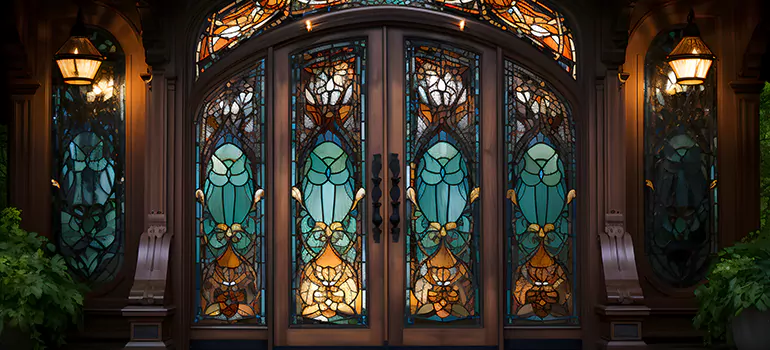 Wrought Iron Storm Door in San Jose, CA