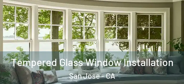  Tempered Glass Window Installation San Jose - CA