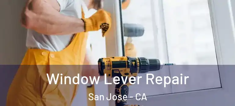  Window Lever Repair San Jose - CA